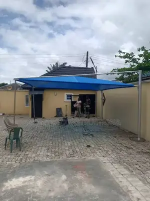 Blue Carport