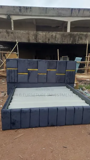 6 by 6 Padded Bedframe