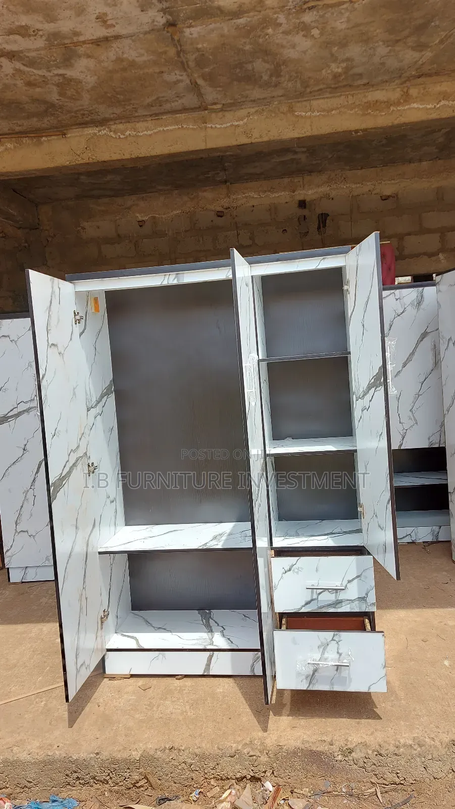 6 by 6 Padded Bedframe