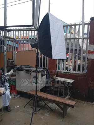 Original Qihe Studio Flash With 60x90cm Soft Box