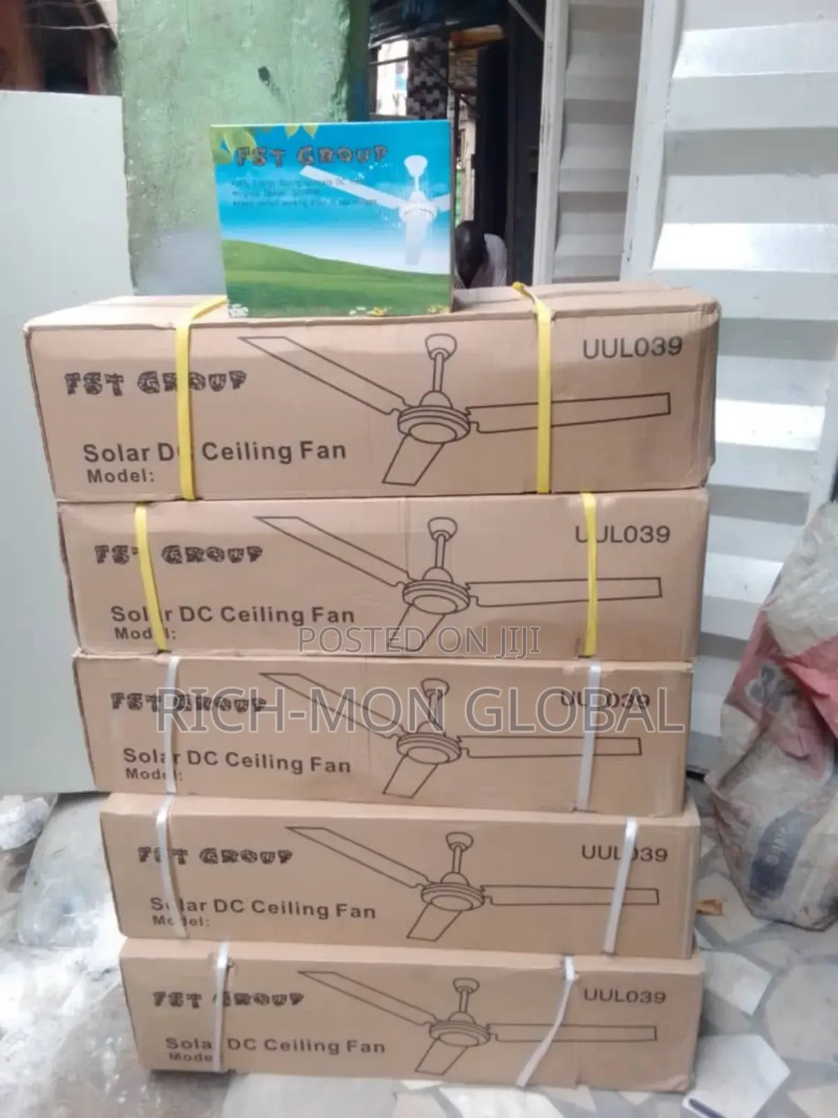 Ac and Dc Long Blade Ceiling Fan Available