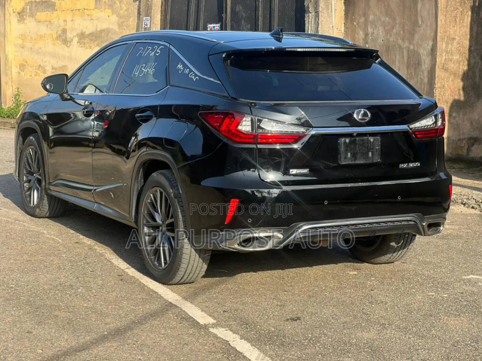 Lexus RX 350 2018 Black