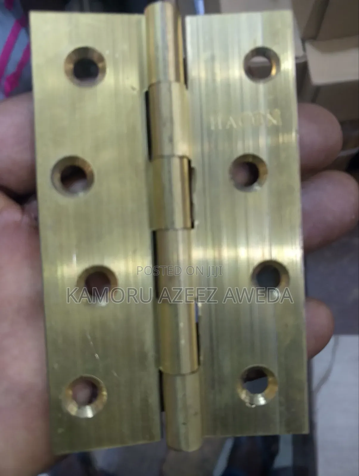 Solid Brass Hinges Size 4 Best Quality