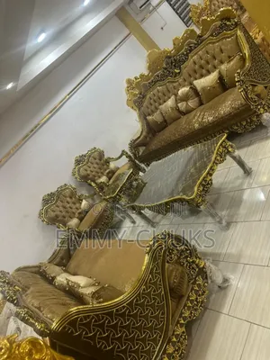 Egyptian Royal Fabric Sofa's Chair