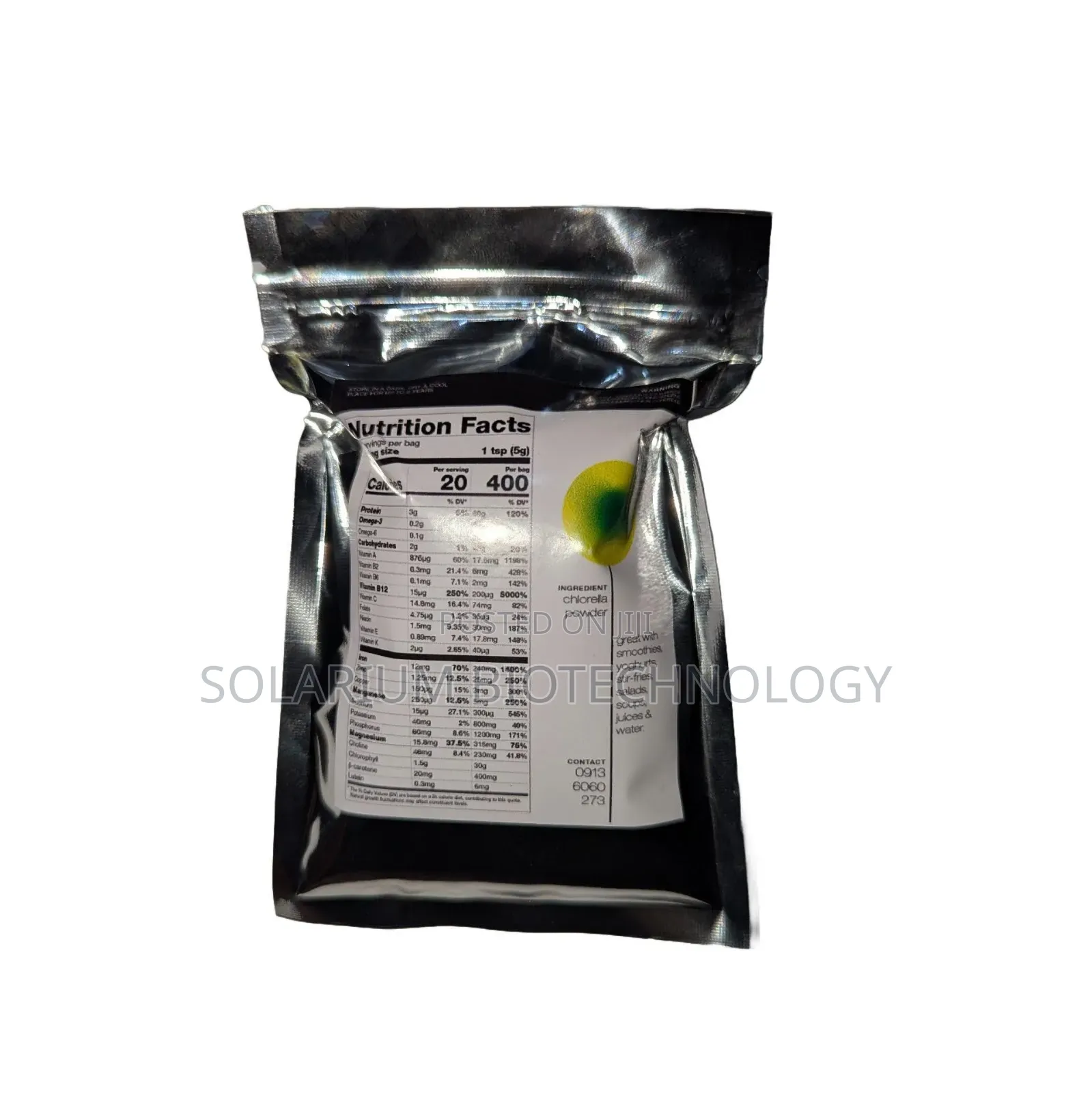 The Organism. Chlorella Powder 100g