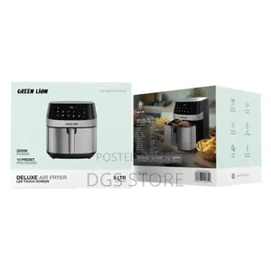 Green Lion Deluxe Air Fryer Led Touchscreen 8l