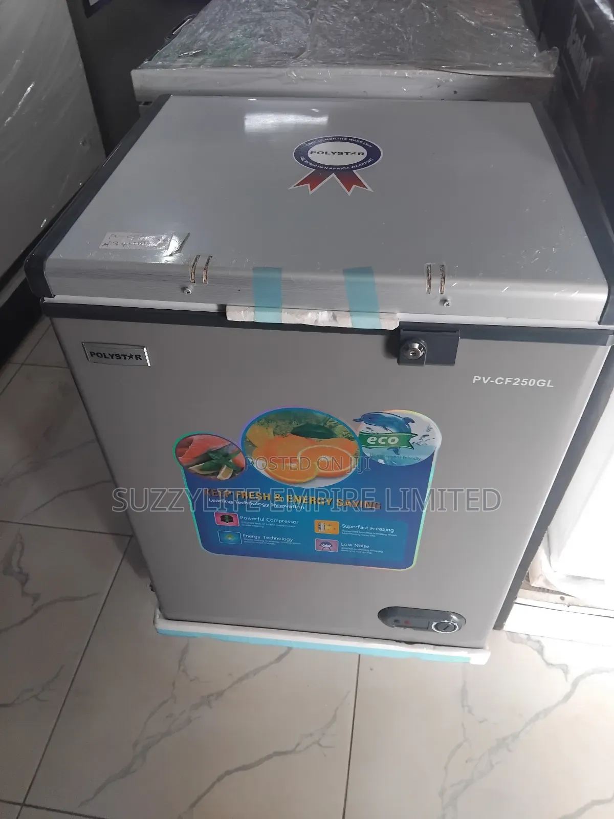 Polystar 250 Liters Chest Freezer