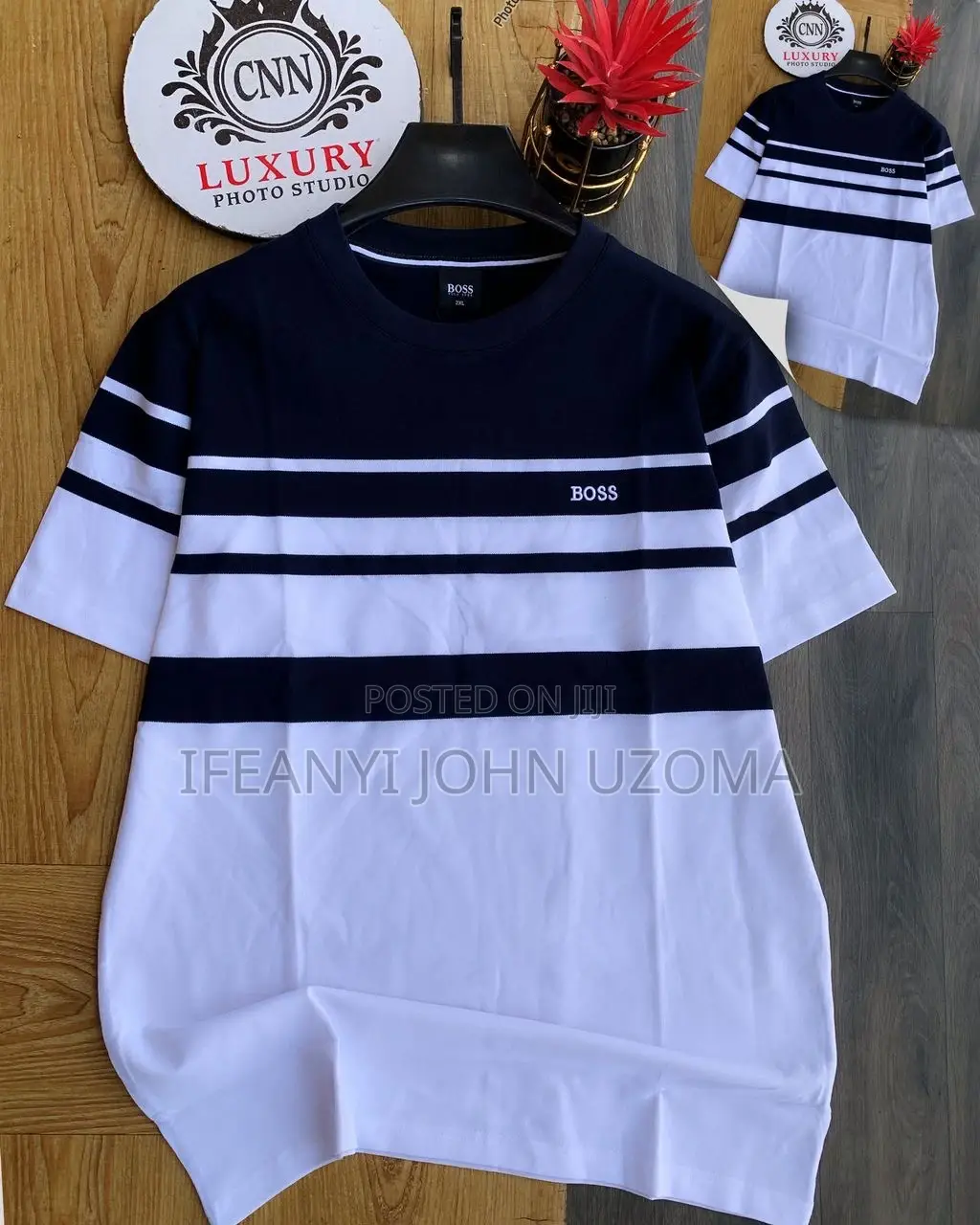 Good Quality Boss Round Neck Tshirt