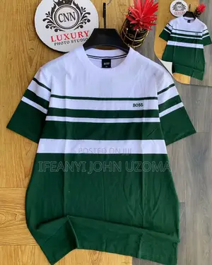 Good Quality Boss Round Neck Tshirt