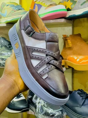 Clarks Brown Leather Men Shoe
