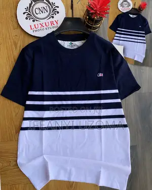 Classic Lacost Good Cotton Round Neck and Collar