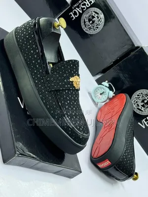 All Black Designed Loafer