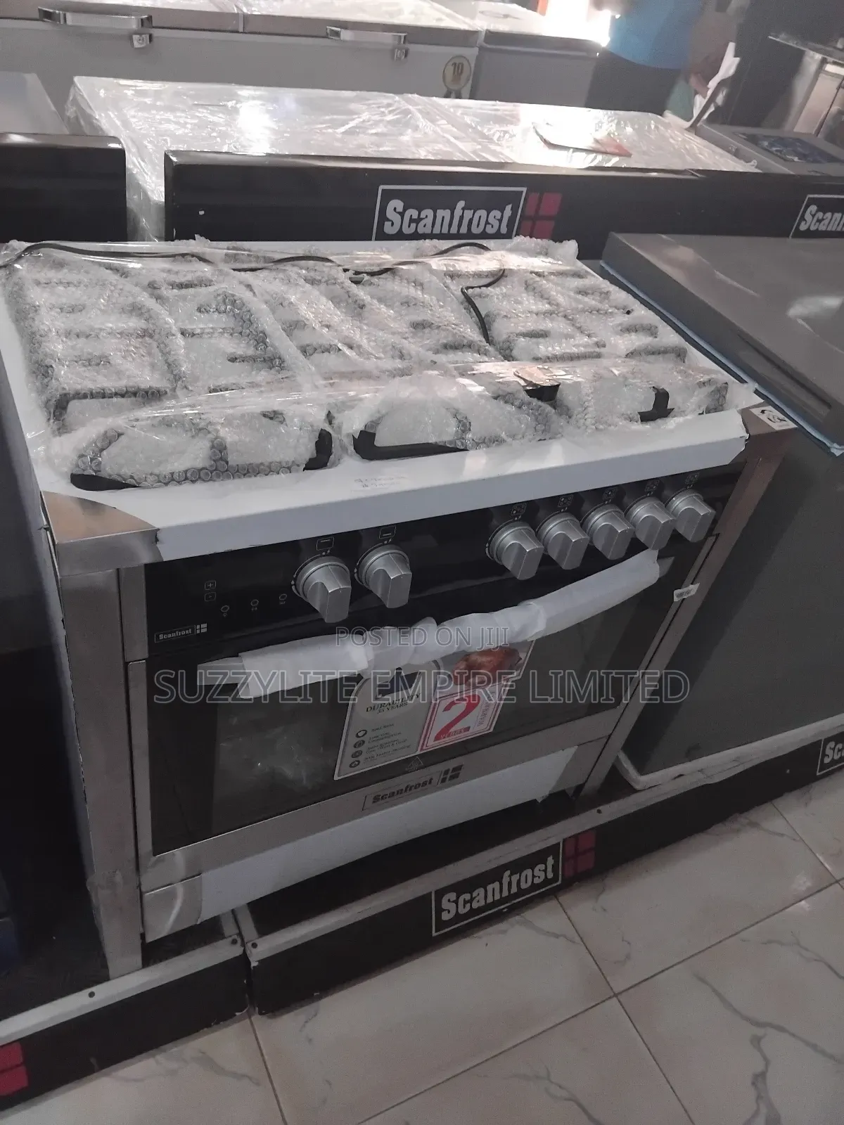 Scanfrost 60 By 90 Standing Gas Cooker