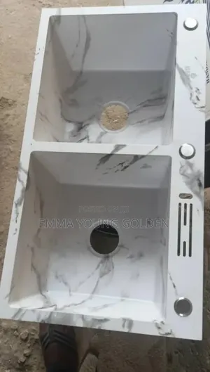 Quality Marble Design Steel Kitchen Sink