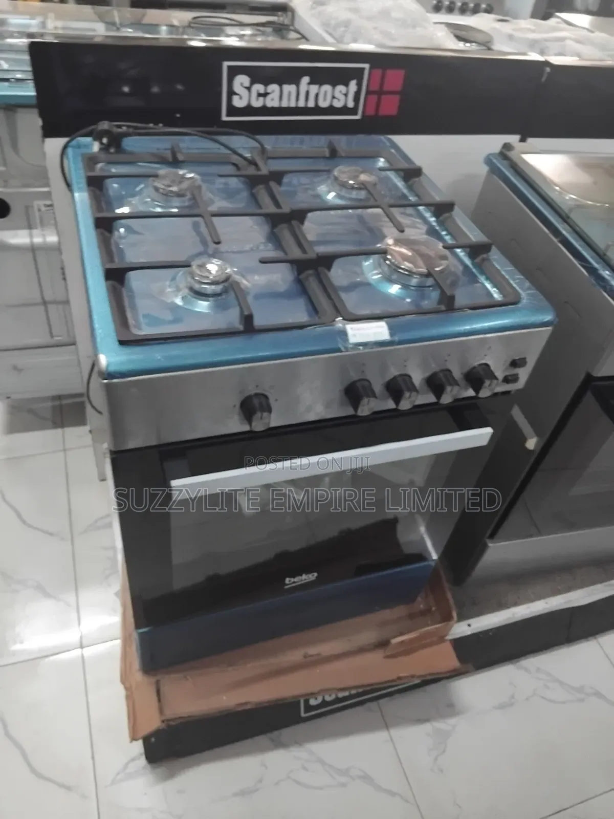 Scanfrost 4burner 50 By 50 Gas Cooker