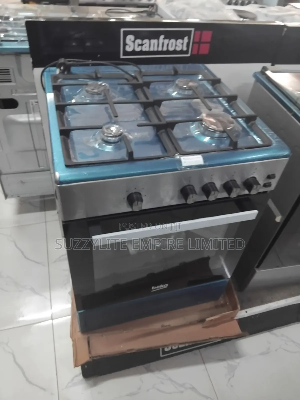 Scanfrost 4burner 50 By 50 Gas Cooker