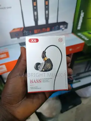 X-6 Double Bass in Ear Monitor