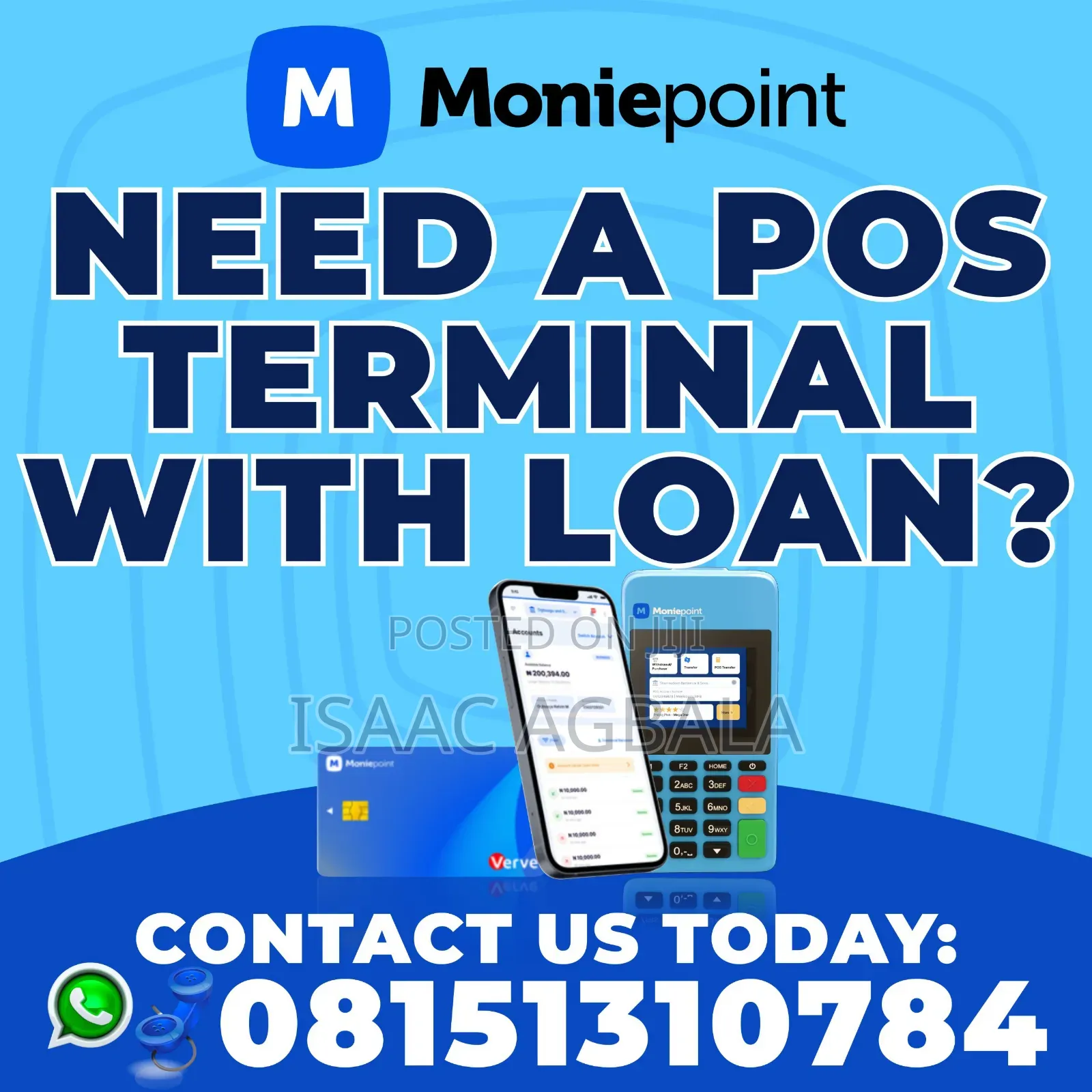 Executive Moniepoint Pos Marketers