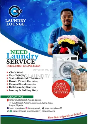 General House/Office Cleaning and All Kinds of Laundry Services