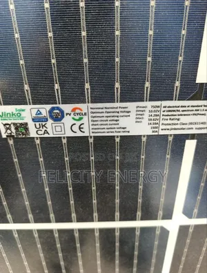 750watt Jinko Solar Panel//144 Cells// Mono
