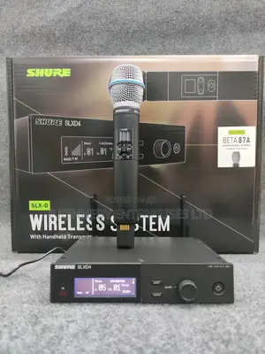 Digital Shure Slxd4/87a Wireless Microphone System