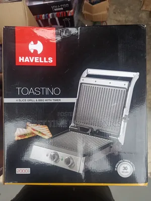Havellstoastino 4 Sliced Grill Barbecue Sandwich Maker