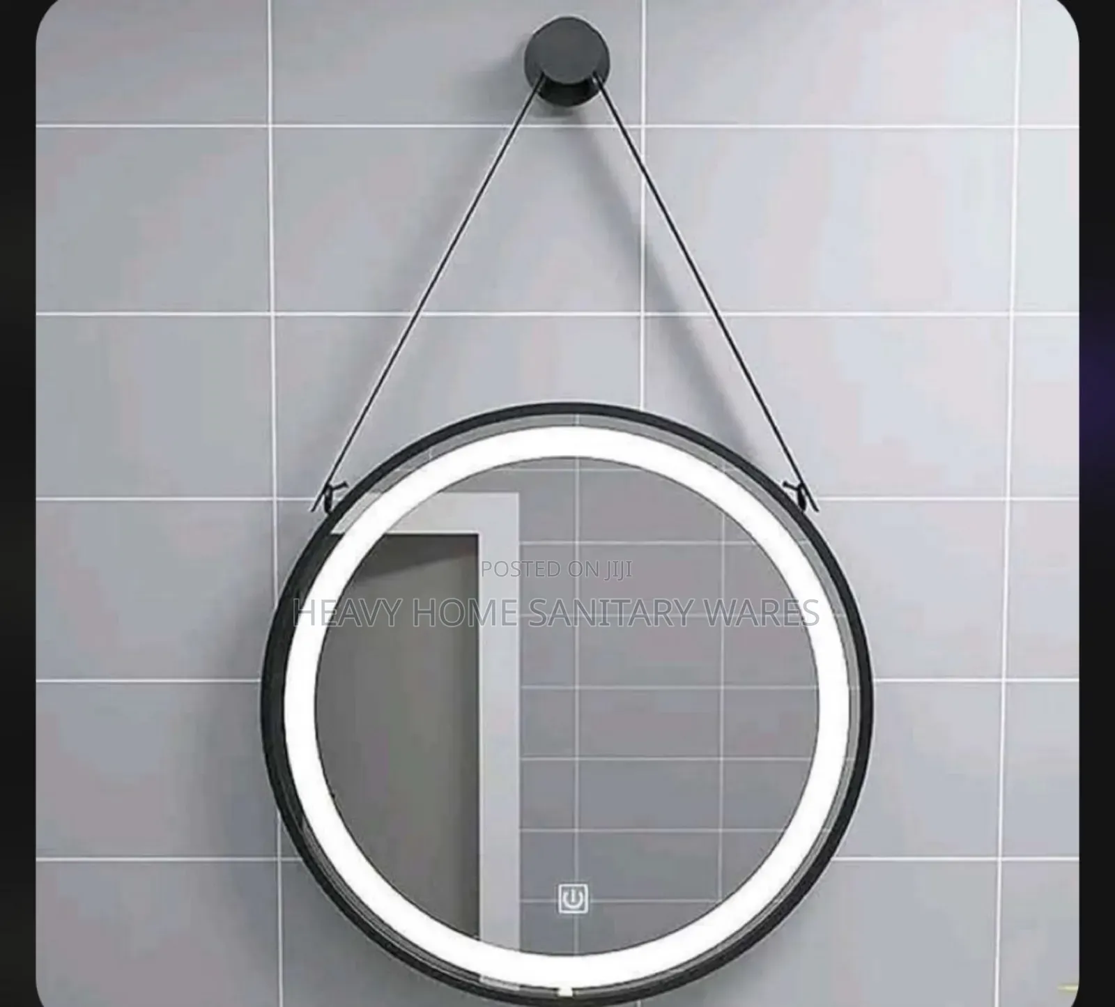 Rope Hanging Led Mirror
