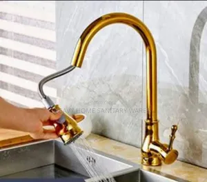 Gold Pull Out Tap