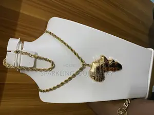Map of Africa Necklace Bracelet Set