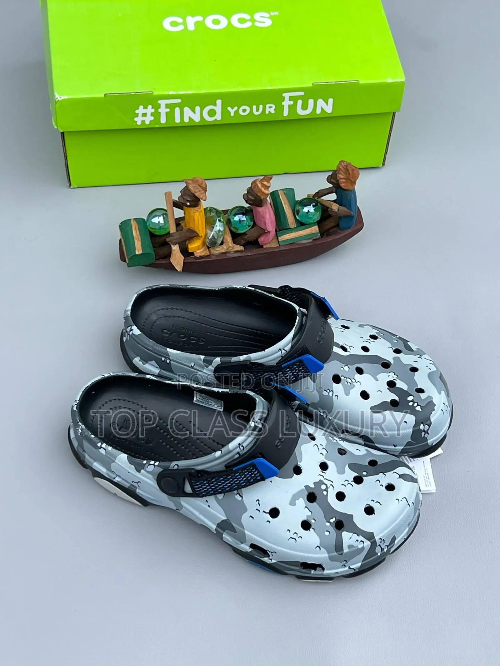 Original New Update Camo Terrain Crocs Unisex