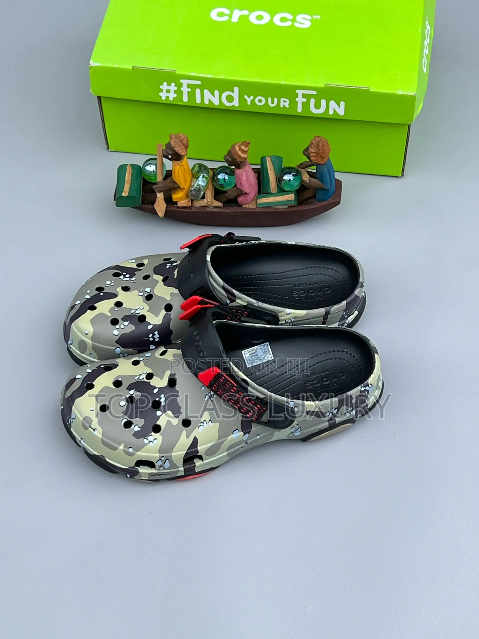 Original New Update Camo Terrain Crocs Unisex