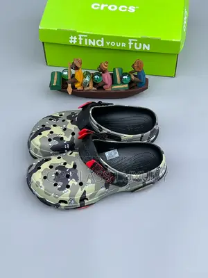 Original New Update Camo Terrain Crocs Unisex