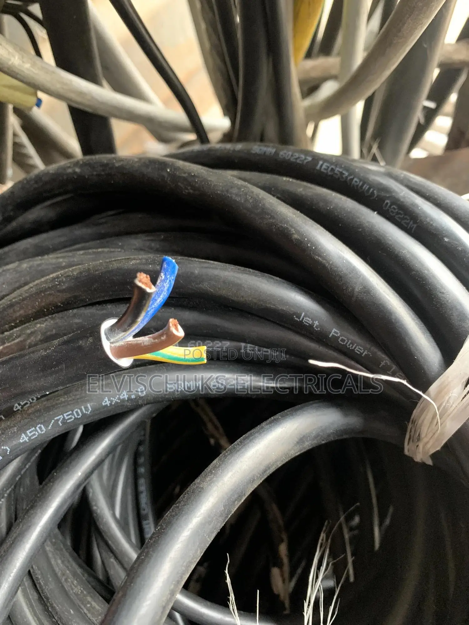 4mm 4 Core Flexible Copper Cable – Durable Electrical Wire