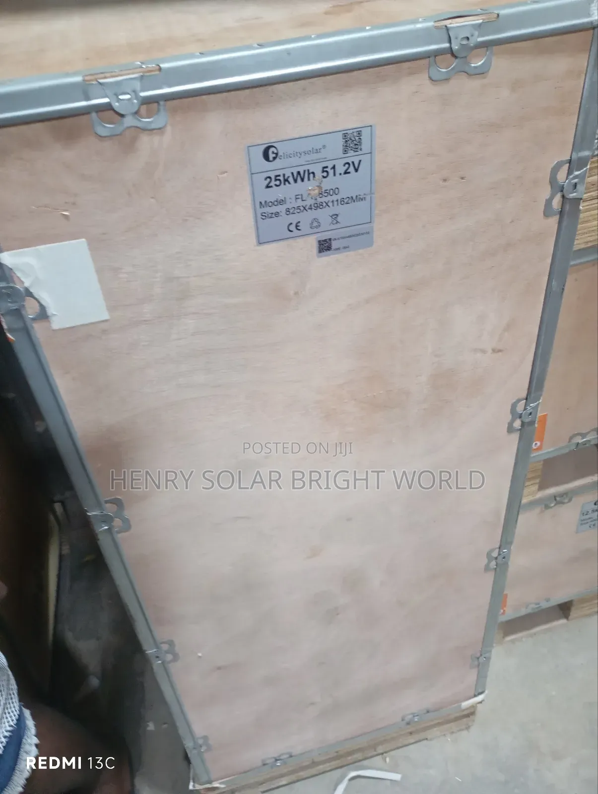 Felicity 25kwh 51.2v Lithium Ion Battery