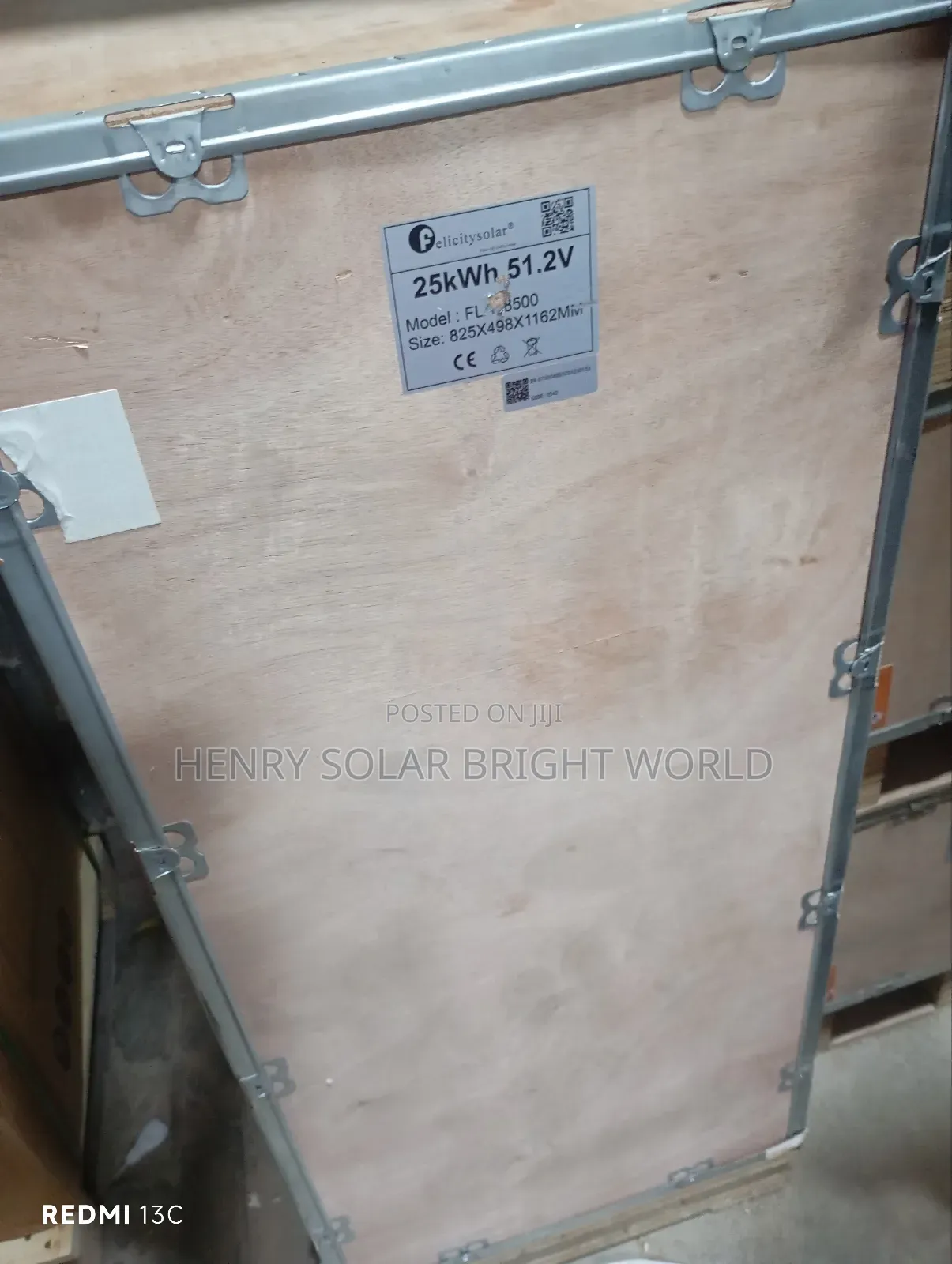 Felicity 25kwh 51.2v Lithium Ion Battery