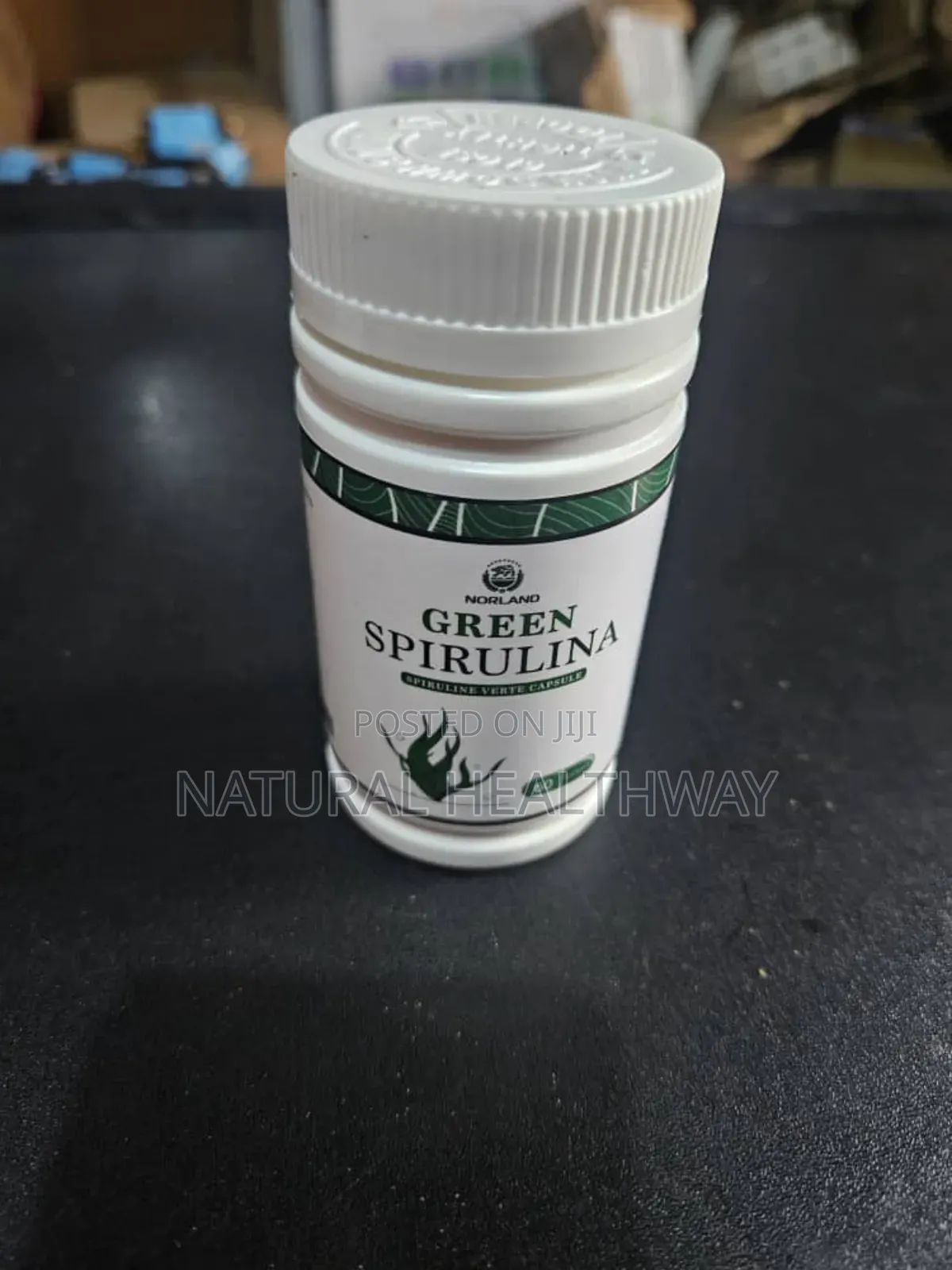 Green Spirulina Capsule Lowers Cholesterol