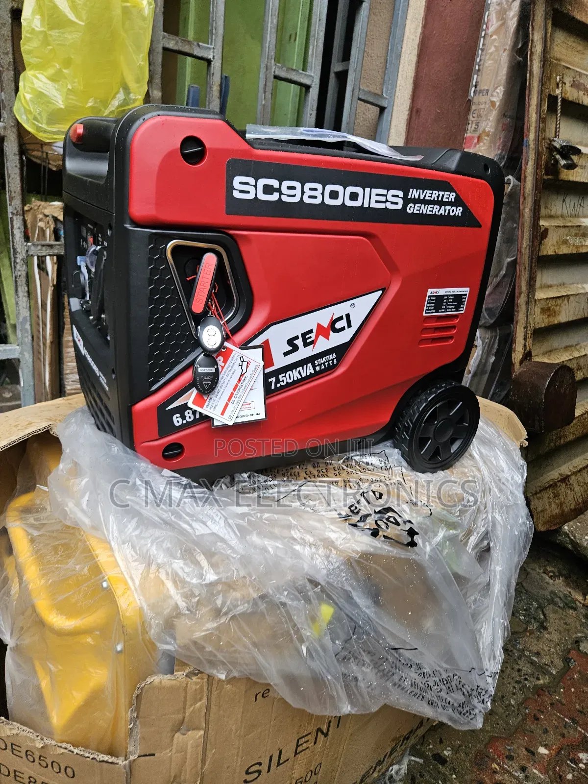 Senci 7.5kva Inverter Generator Remote Control Available