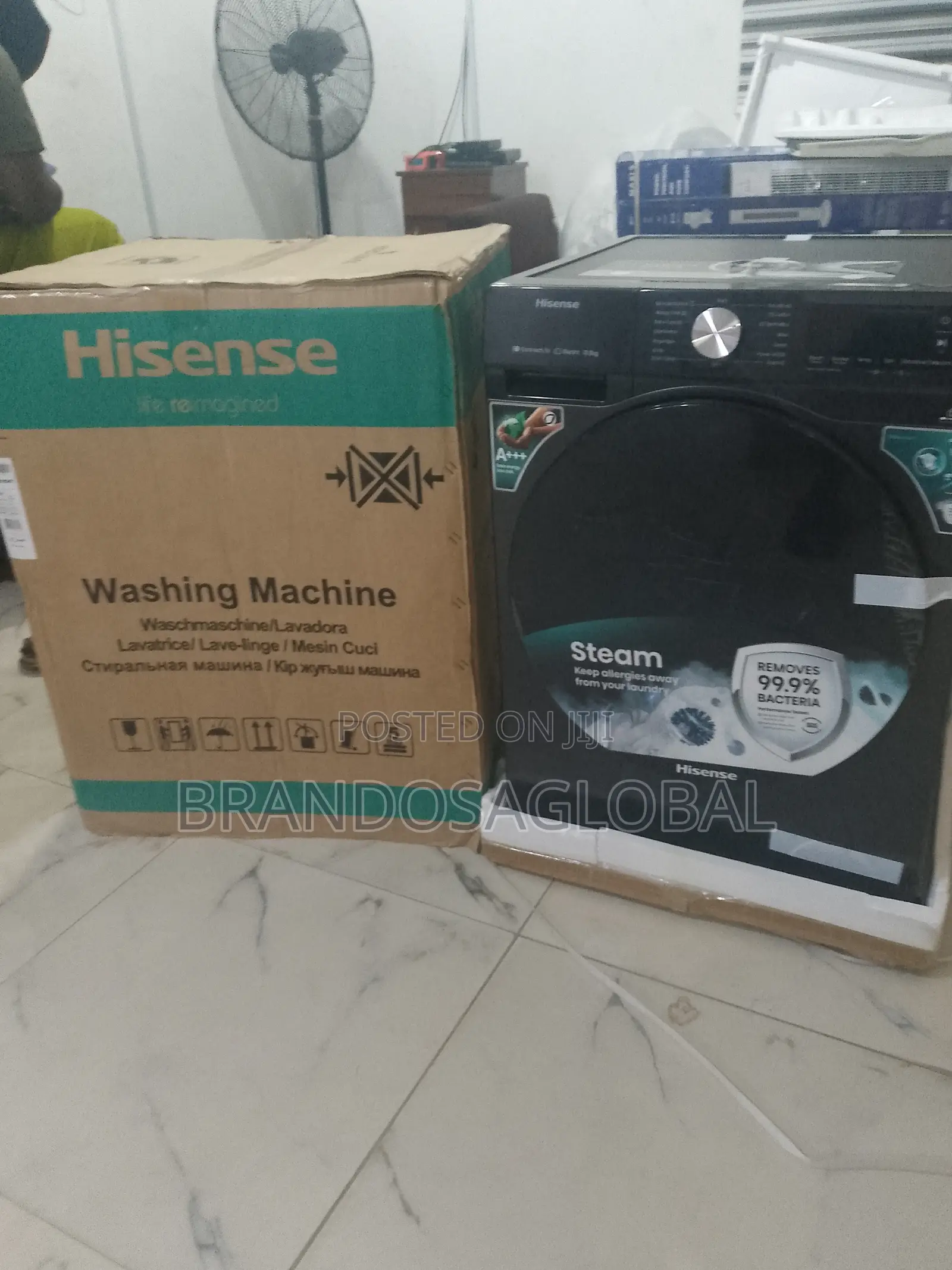 Hisense 10.5kg Washing Machine – Front Load With Digital Control