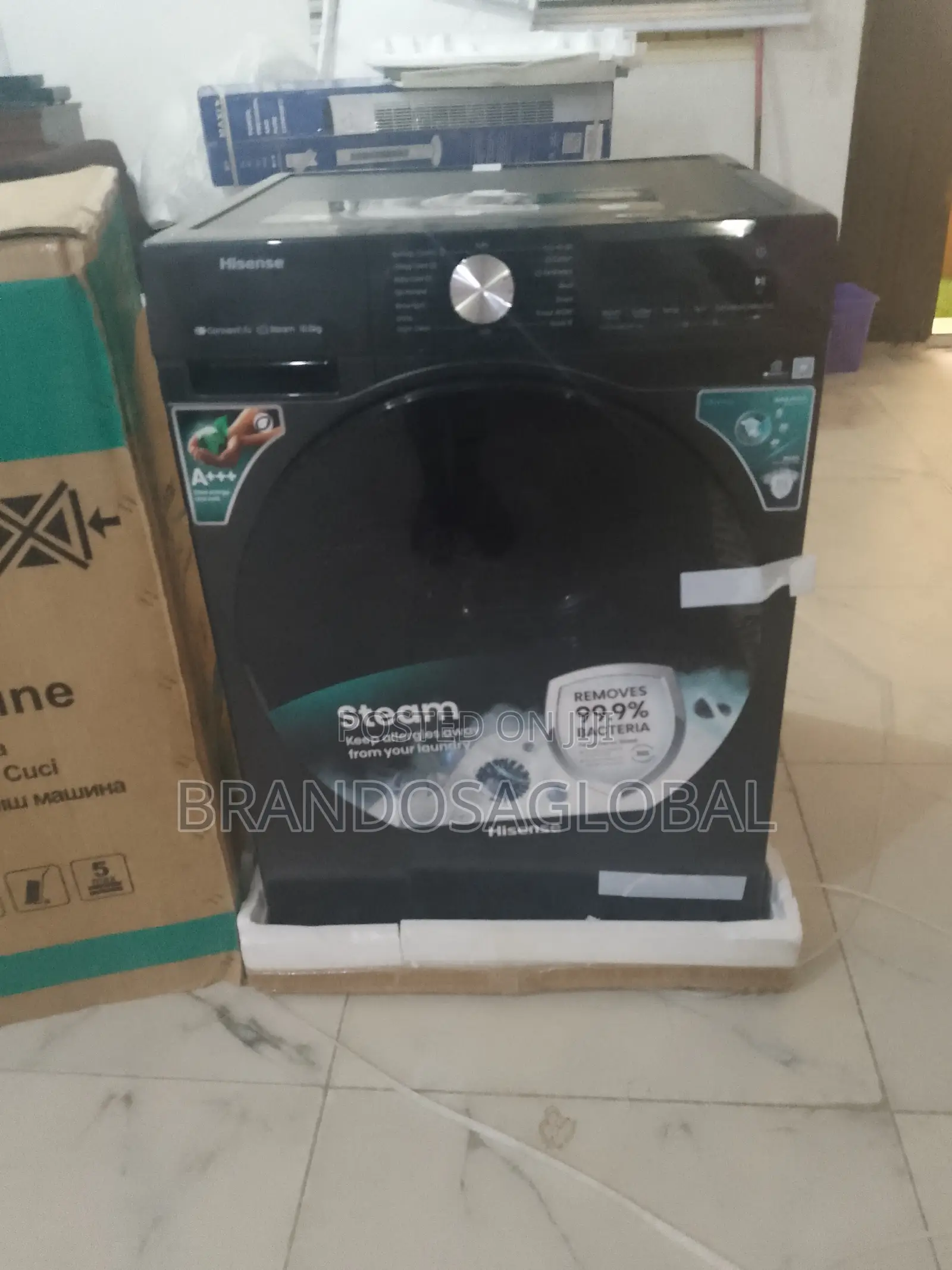 Hisense Front Load 10.5kg Washer – Durable Inverter Technology