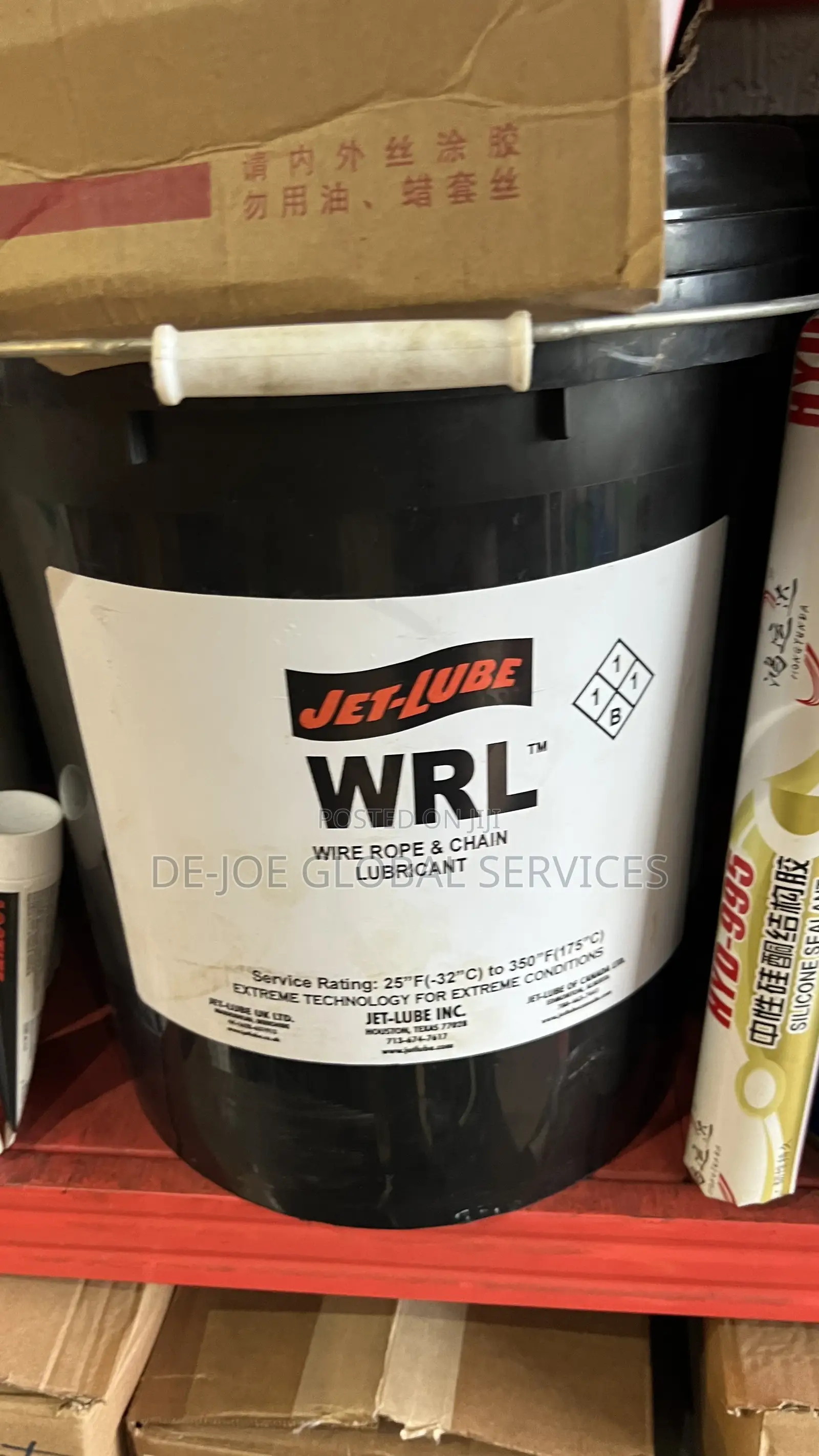 Jet-Lube WRL - Wire Rope Lubricant | Pumpable | Displaces Water
