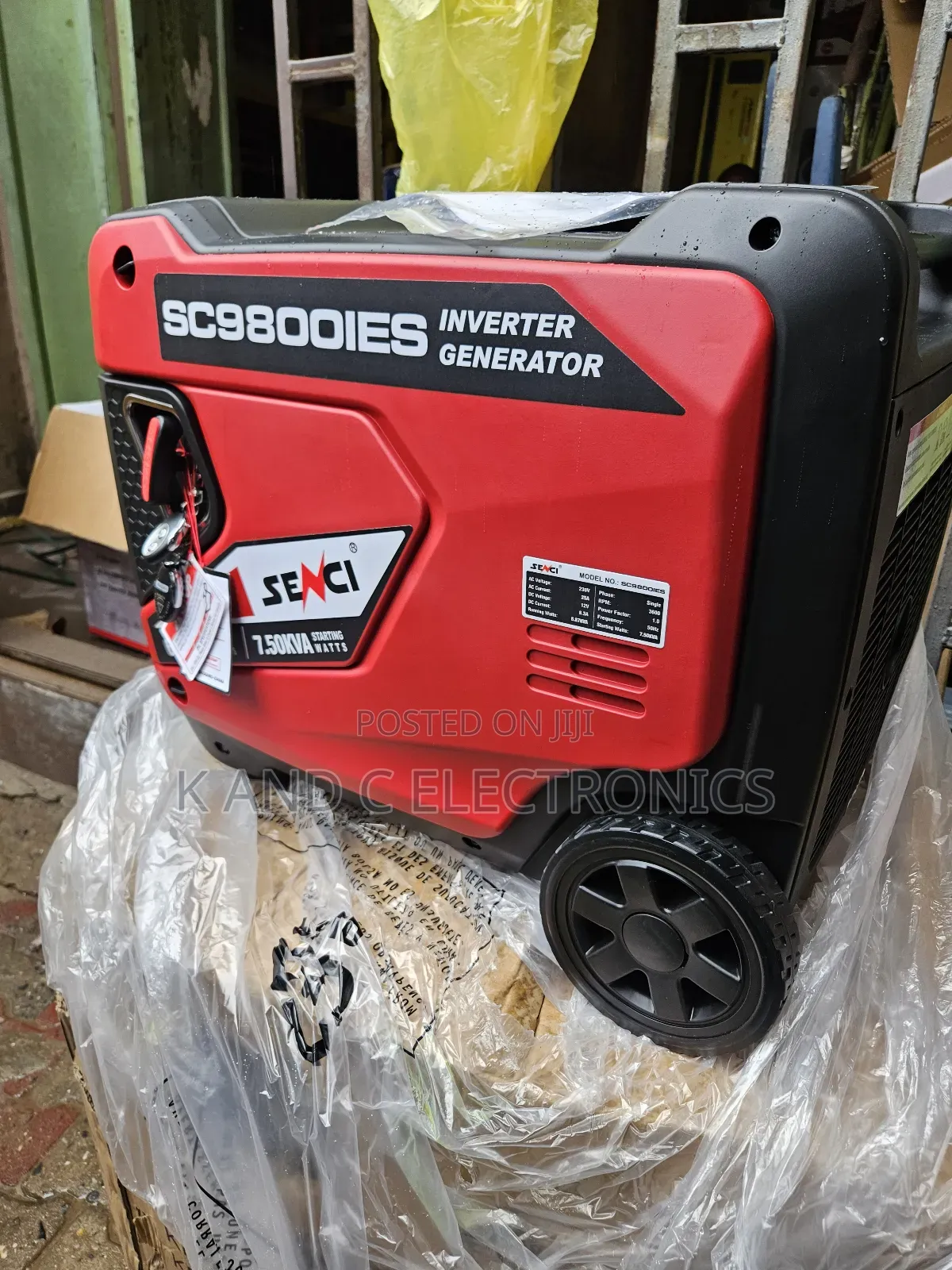 Senci 7.5kva Inverter Generator Remote Control Available