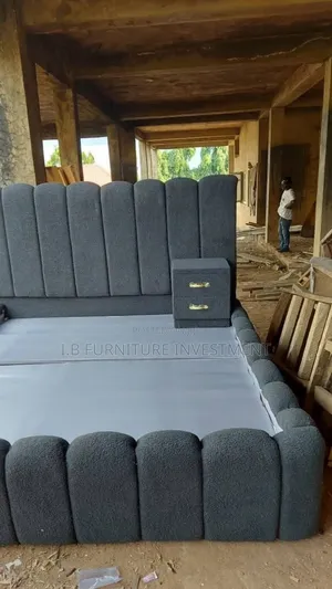 6 by 6 Padded Bedframe