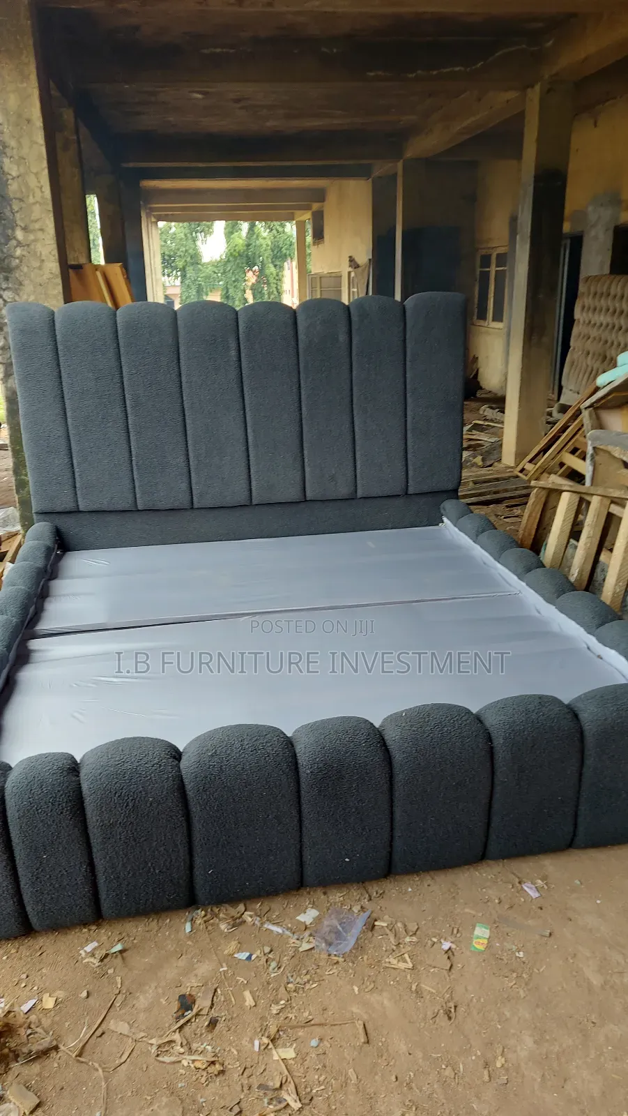 6 by 6 Padded Bedframe