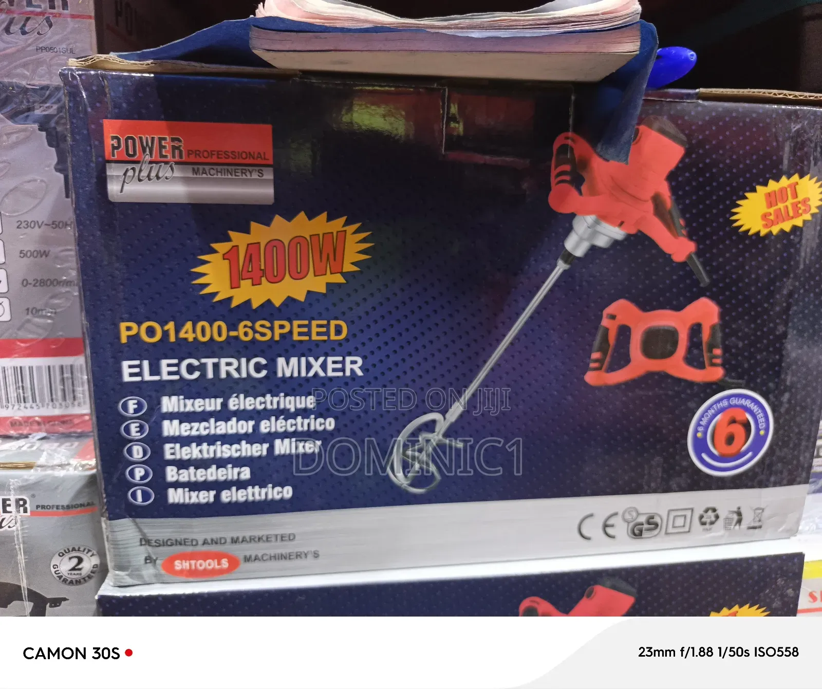 Electric Mixer Power Plus 1400watt