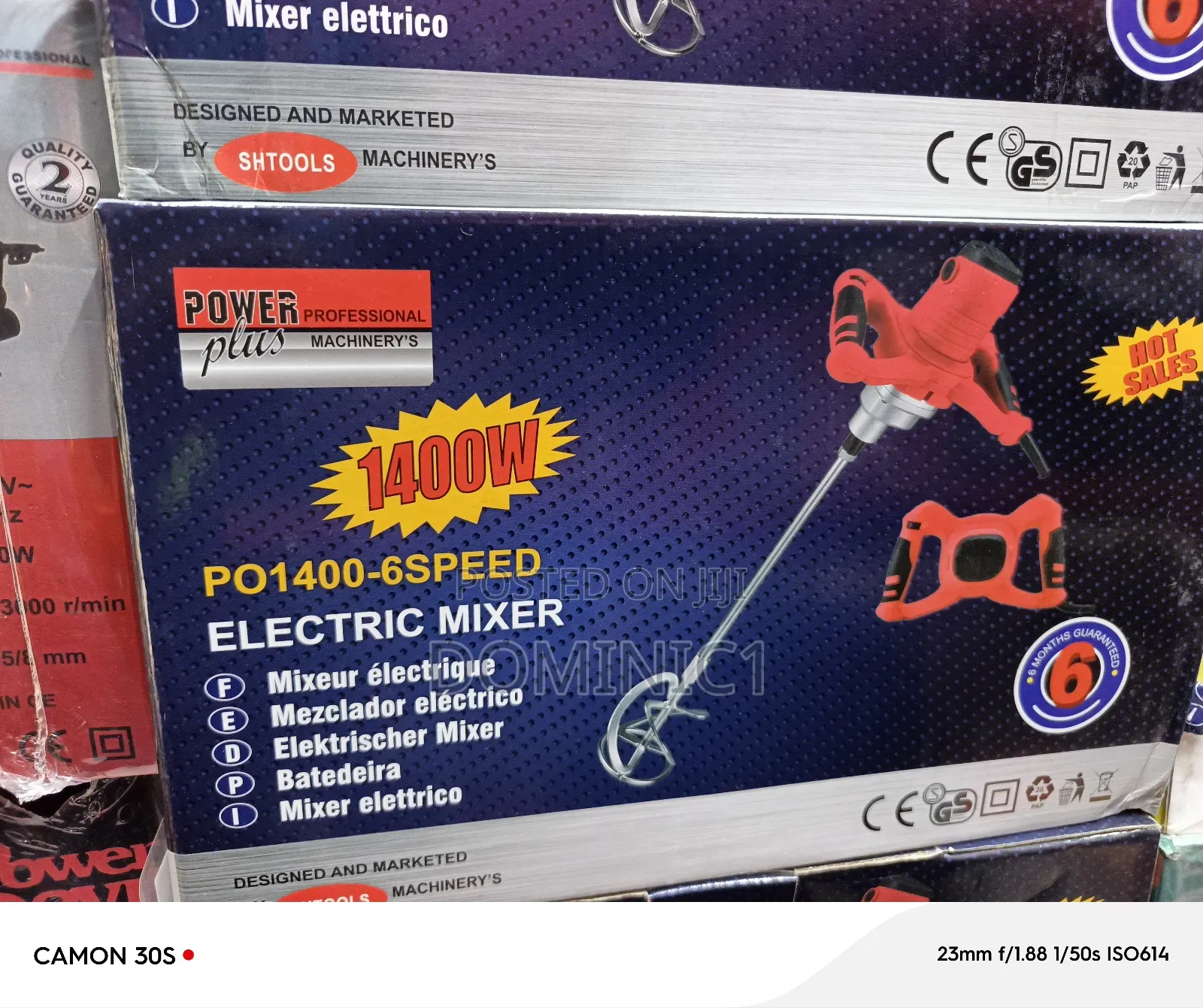 Electric Mixer Power Plus 1400watt