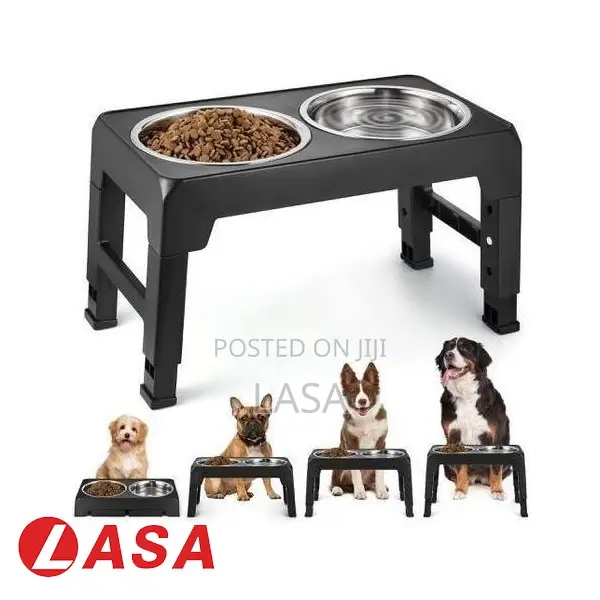 Adjustable Elevated Dog Bowls