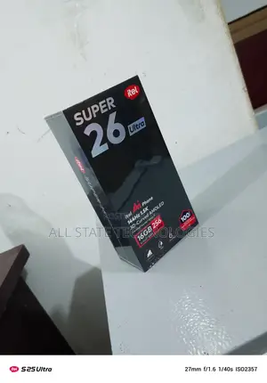 New Itel S26 Ultra 256 GB Black