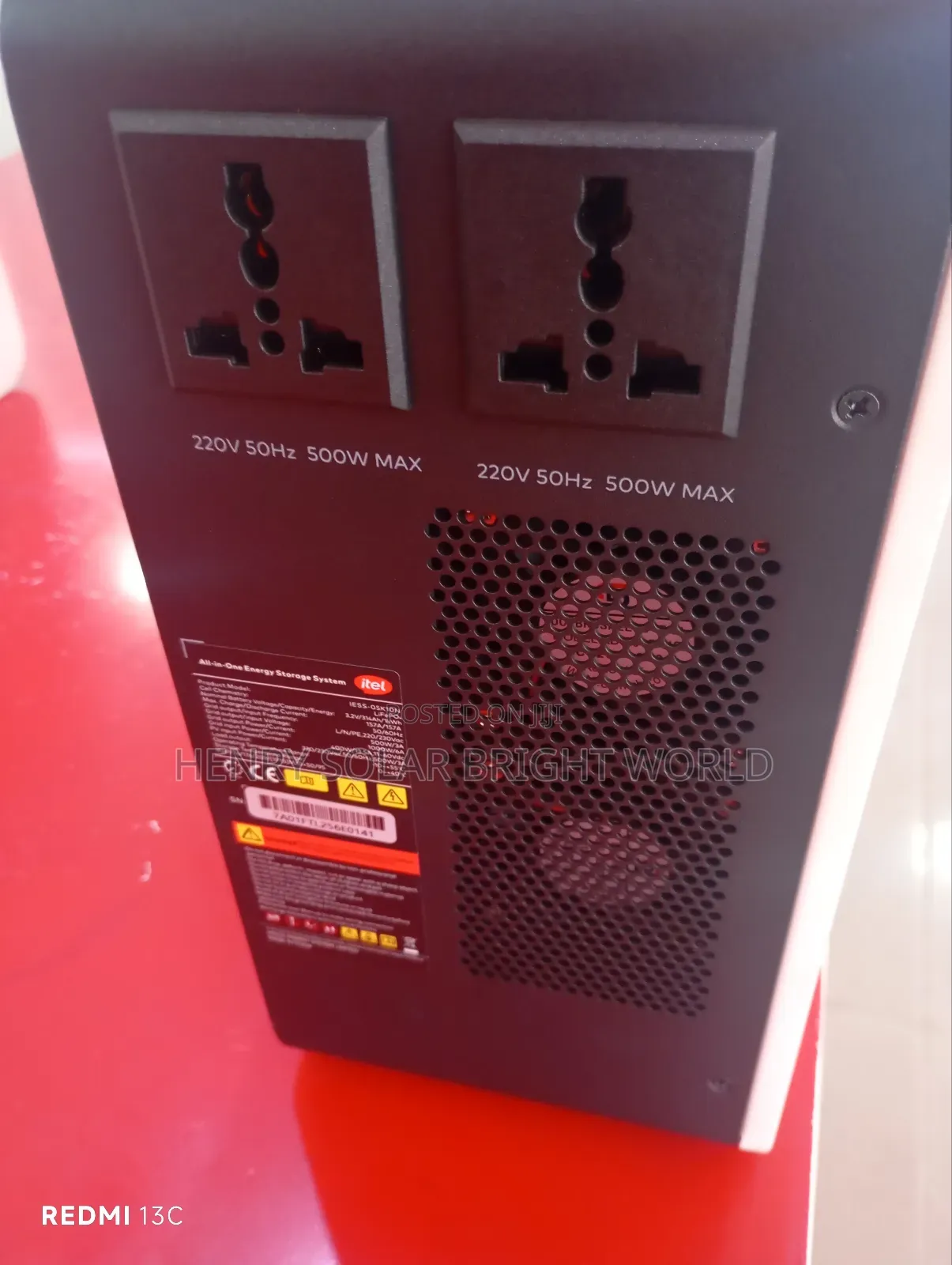 Itel 1kwh Power Tank