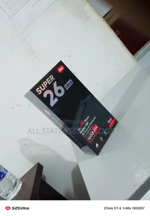 New Itel S26 Ultra 256 GB Black