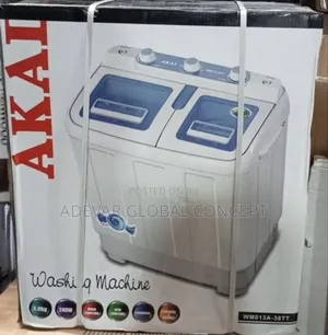 4kg Akai Washing Machine - Washing + Spinning + Draining Function